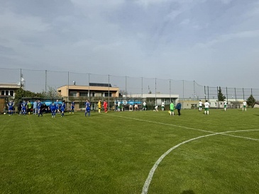 Mistrovský zápas Lazio jaro 2024 Suché Lazce - Komárov 0:0
