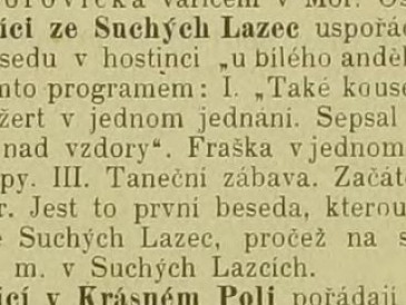 Ochotnici ze Suchých Lazec zahráli hru - Také kousek aliance