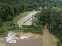 Povodně 15.9.2024 Suché Lazce - Přerovec